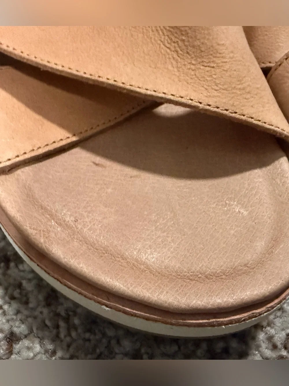 Merrell Roam Cross Lace Leather Sandals Size 10